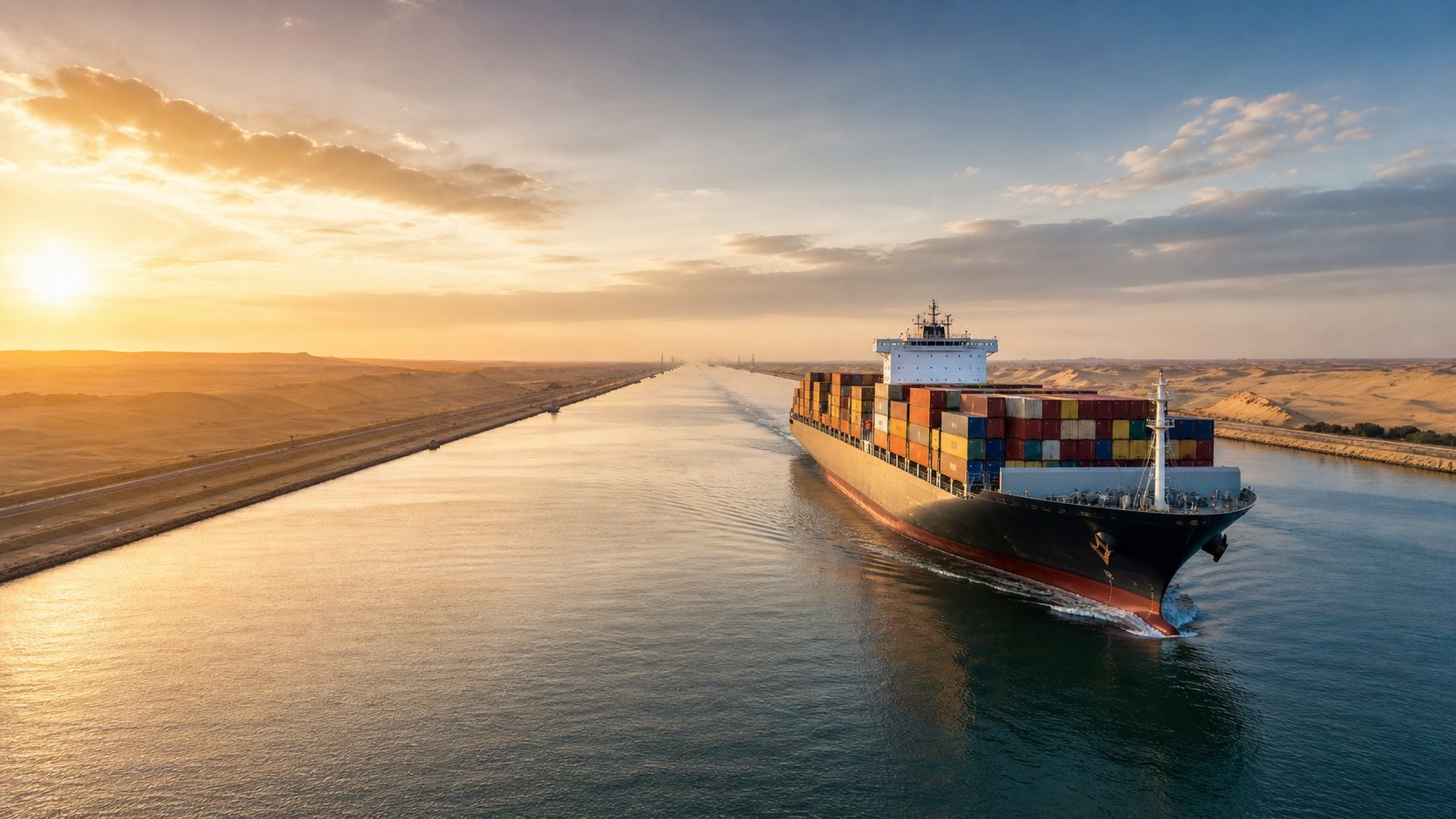 Interseas vessel in Suez